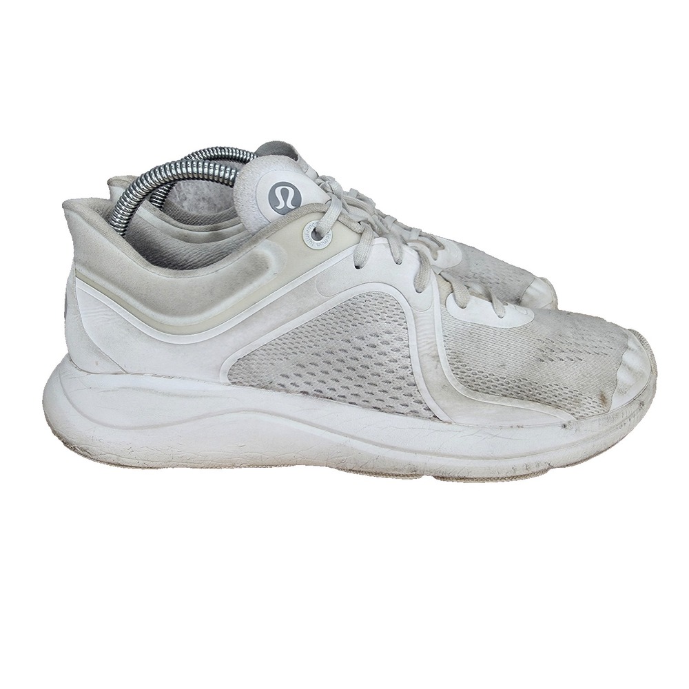 Lululemon  Chargefeel Workout Running Shoes Womens 9.5 White Sneakers Trainers